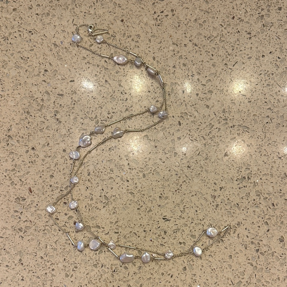 Kendra Scott Pearl Necklace